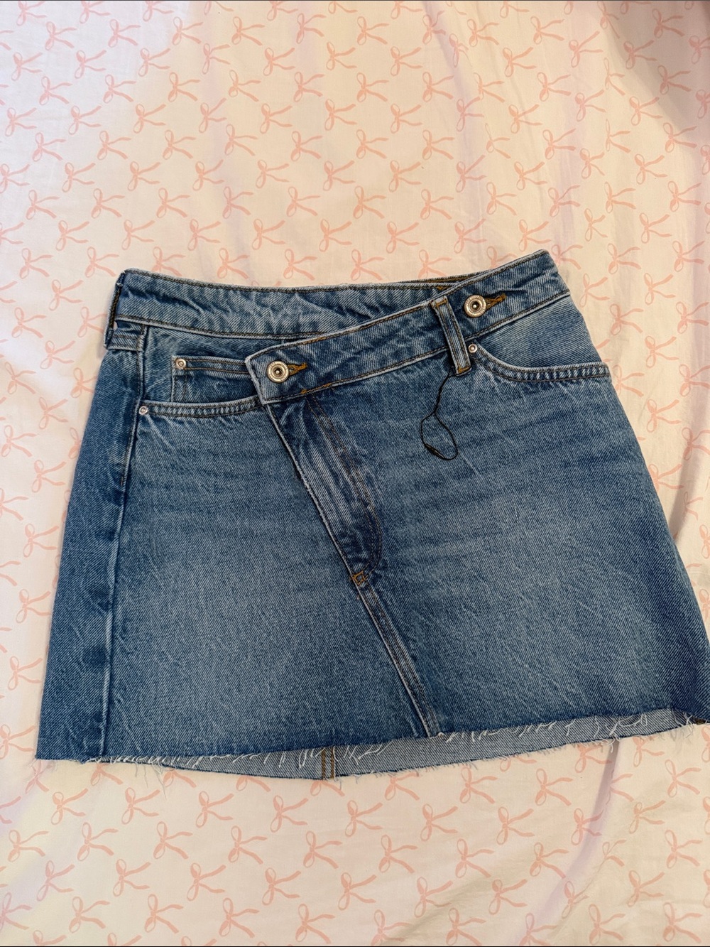 Zara Denim Mini Skirt